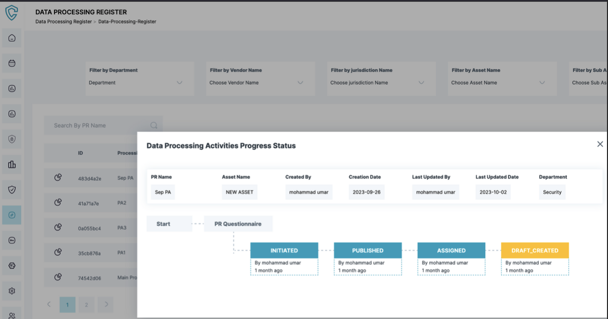 Complyan Data Processing